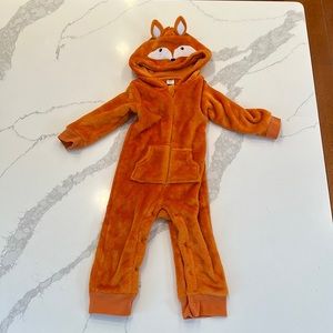 Orange fox Halloween costume Sz 24 months or 2T